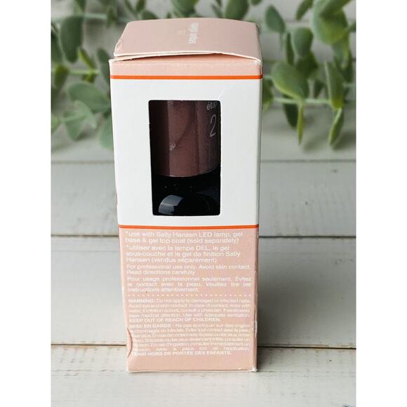 NIB Sally Hansen Salon Gel Polish Step 2 Gel Nail Color Sequin Stiletto - Picture 4 of 9